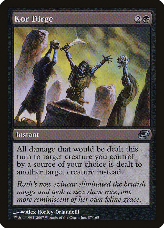 Kor Dirge [Planar Chaos] - Magic: The Gathering - Card Brawlers | Quebec | Canada |
