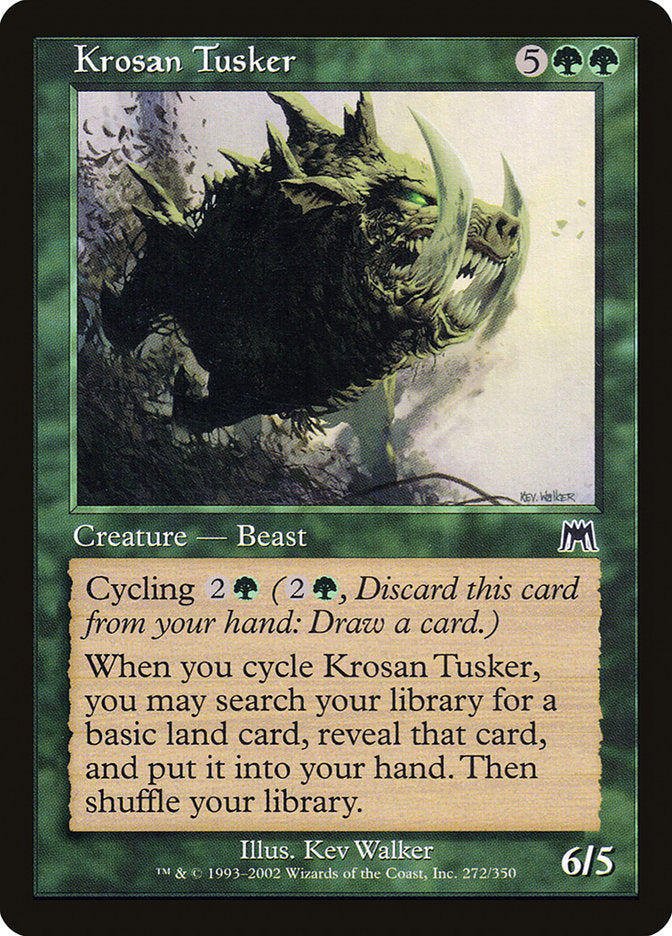 Krosan Tusker [Onslaught] - Magic: The Gathering - Card Brawlers | Quebec | Canada |