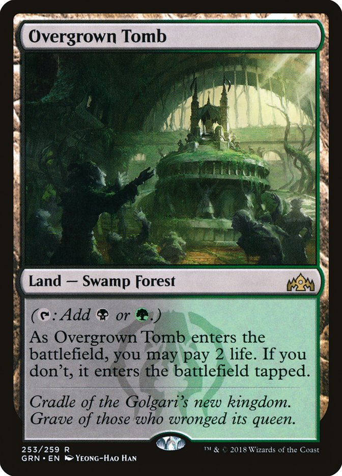 Overgrown Tomb [Guilds of Ravnica] - Magic: The Gathering - Card Brawlers | Quebec | Canada |