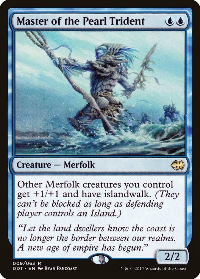 Master of the Pearl Trident [Duel Decks: Merfolk vs. Goblins] - Magic: The Gathering - Card Brawlers | Quebec | Canada |
