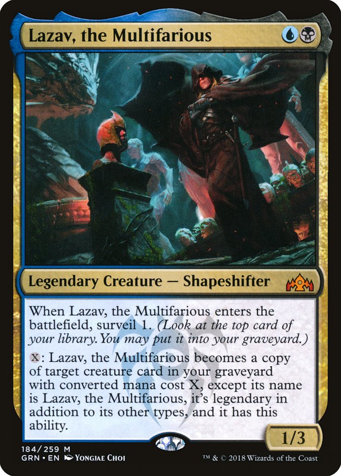 Lazav, the Multifarious [Guilds of Ravnica] - Magic: The Gathering - Card Brawlers | Quebec | Canada |