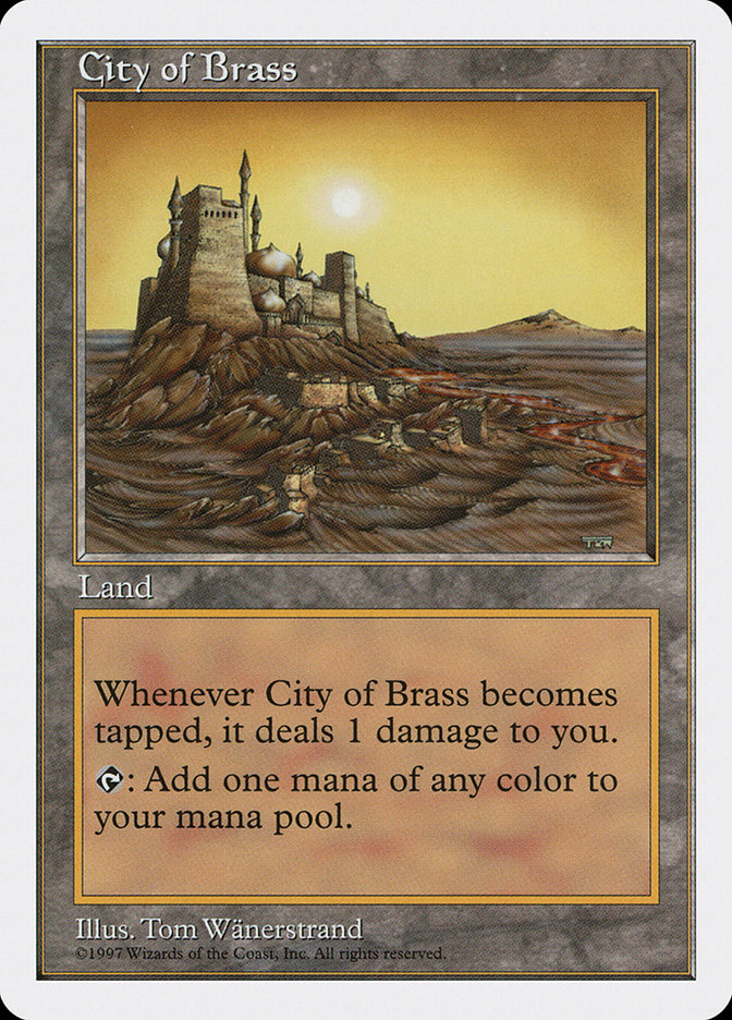 City of Brass [Fifth Edition] - Magic: The Gathering - Card Brawlers | Quebec | Canada |