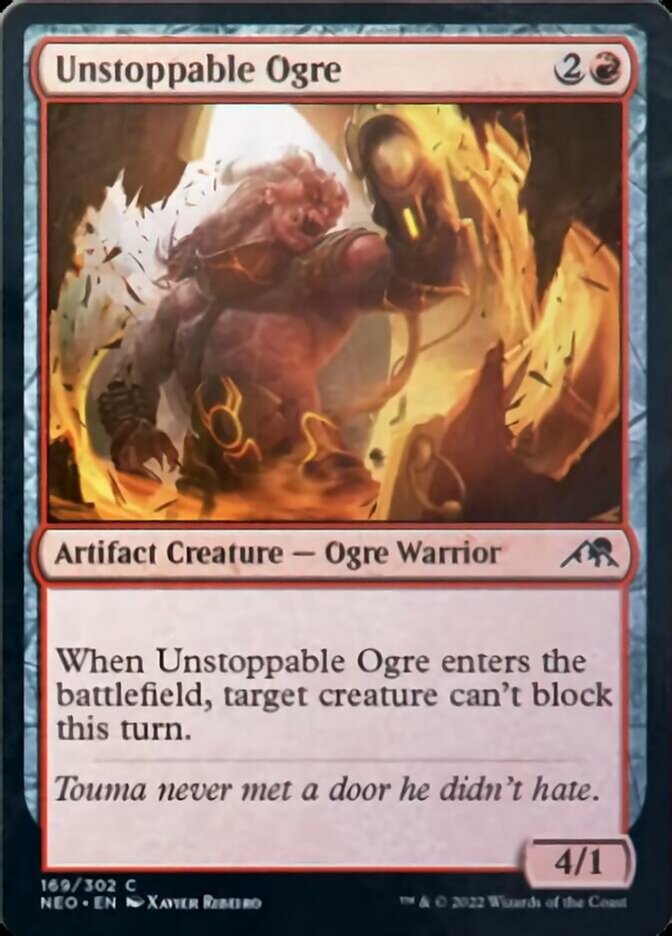 Unstoppable Ogre [Kamigawa: Neon Dynasty] - Magic: The Gathering - Card Brawlers | Quebec | Canada |