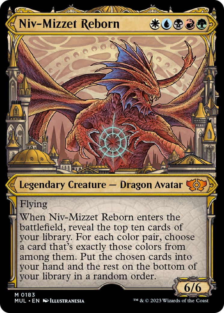Niv-Mizzet Reborn (Halo Foil) [Multiverse Legends] - Magic: The Gathering - Card Brawlers | Quebec | Canada |