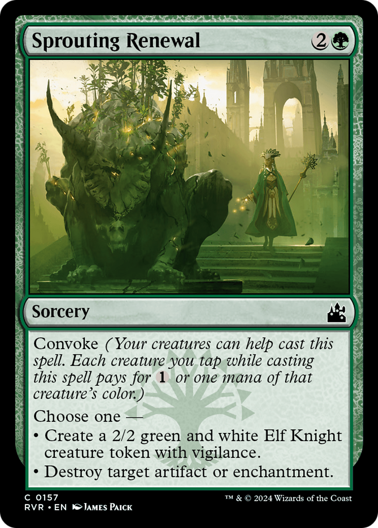 Sprouting Renewal [Ravnica Remastered] - Magic: The Gathering - Card Brawlers | Quebec | Canada |