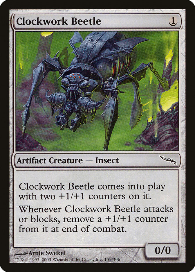 Clockwork Beetle [Mirrodin] - Magic: The Gathering - Card Brawlers | Quebec | Canada |