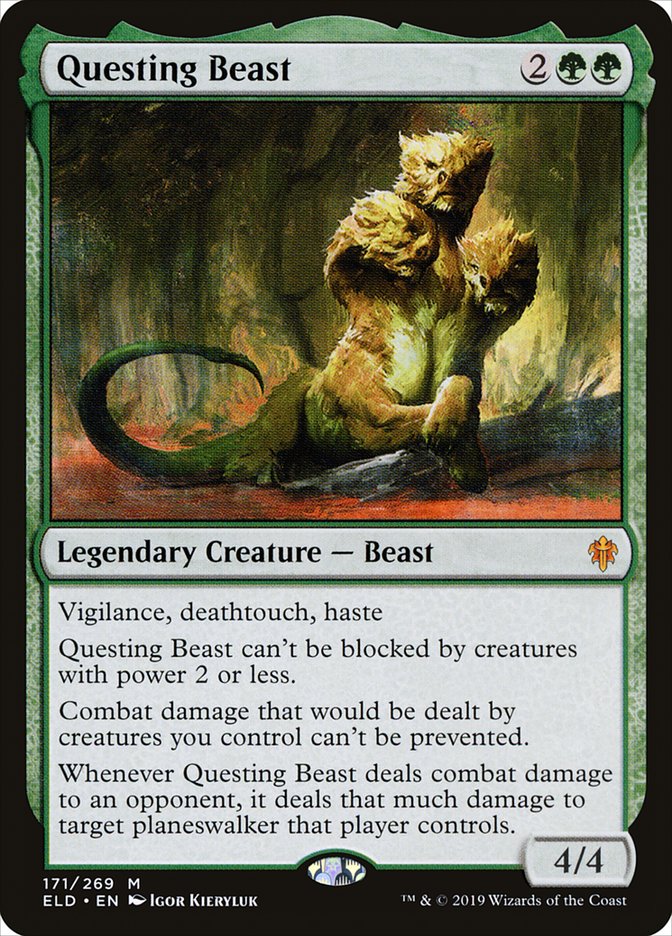 Questing Beast [Throne of Eldraine] - Magic: The Gathering - Card Brawlers | Quebec | Canada |