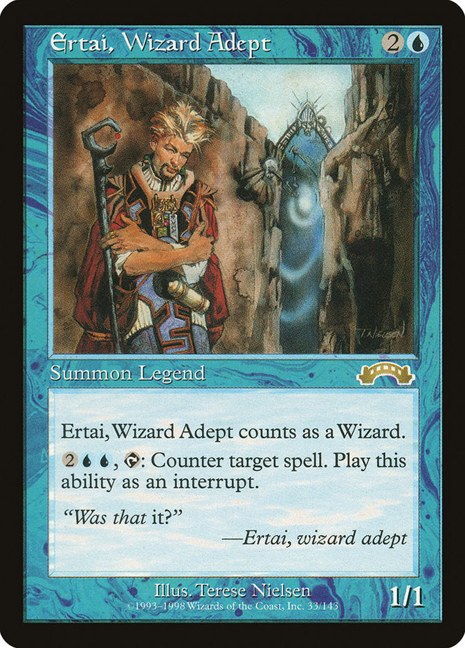 Ertai, Wizard Adept [Exodus] - Magic: The Gathering - Card Brawlers | Quebec | Canada |