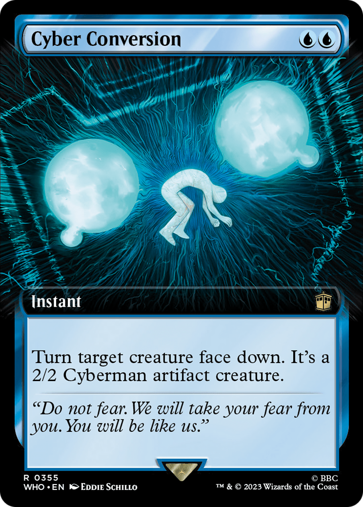 Cyber Conversion (Extended Art) [Doctor Who] - Magic: The Gathering - Card Brawlers | Quebec | Canada |