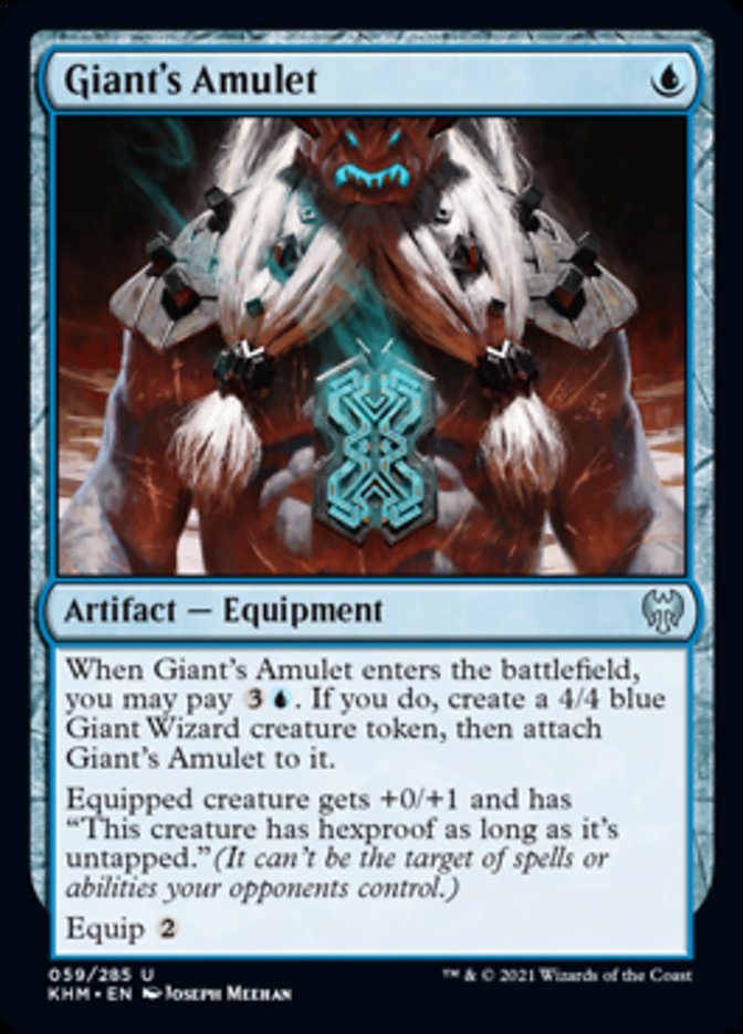 Giant's Amulet [Kaldheim] - Magic: The Gathering - Card Brawlers | Quebec | Canada |