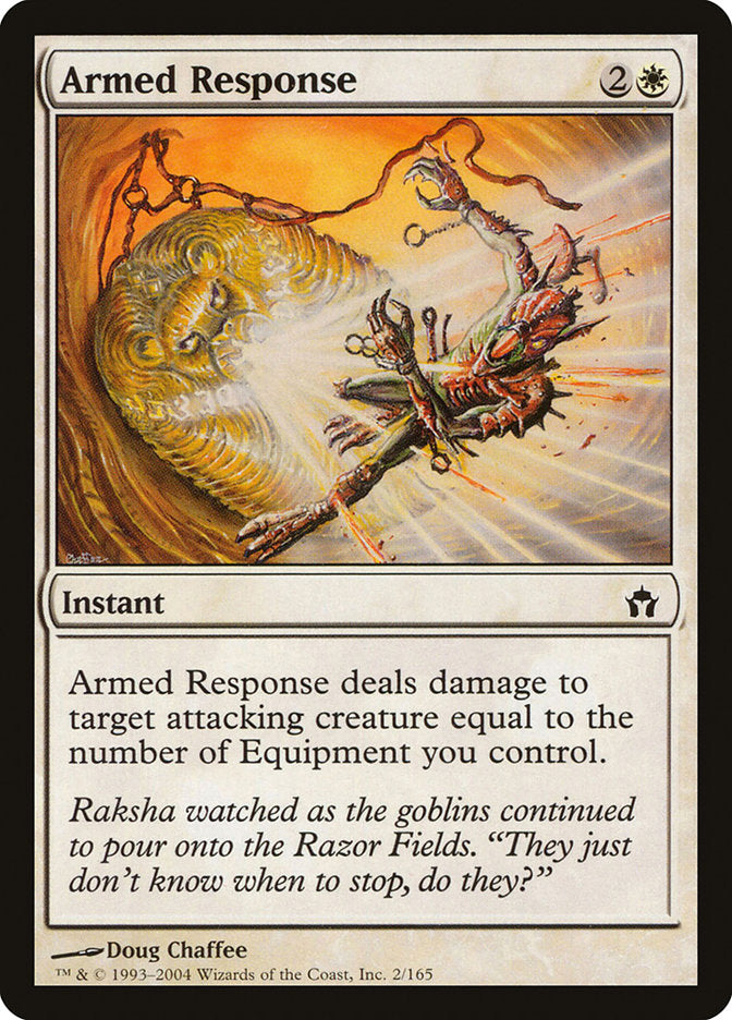 Armed Response [Fifth Dawn] - Magic: The Gathering - Card Brawlers | Quebec | Canada |