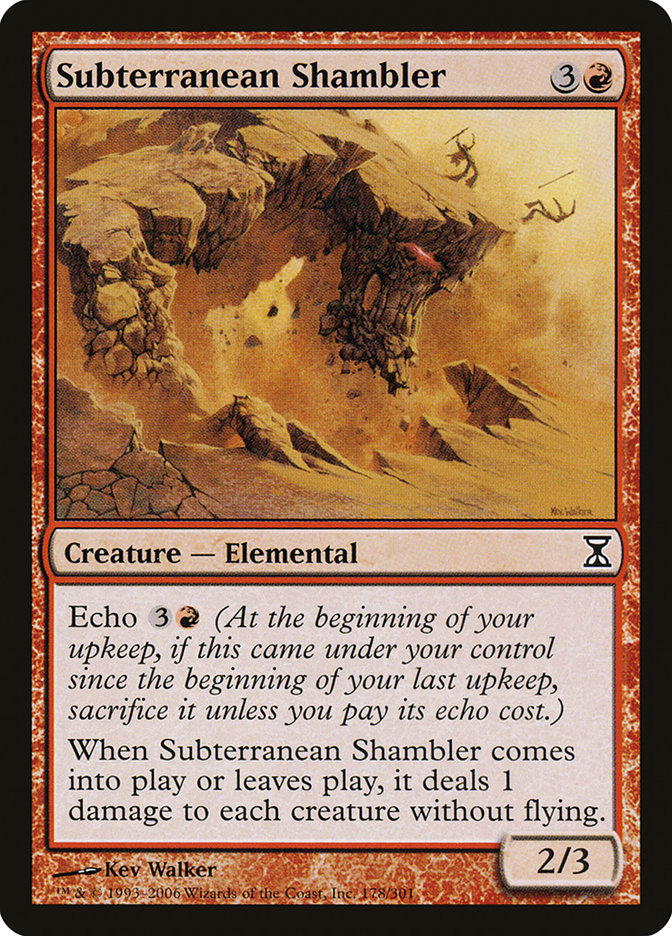 Subterranean Shambler [Time Spiral] - Magic: The Gathering - Card Brawlers | Quebec | Canada |