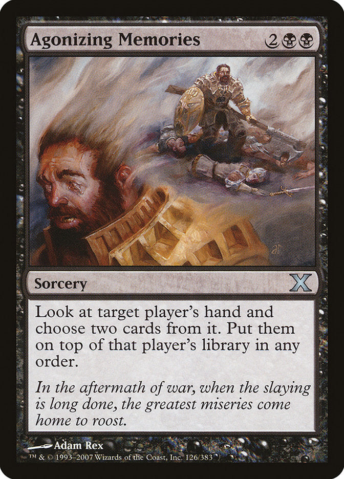 Agonizing Memories [Tenth Edition] - Magic: The Gathering - Card Brawlers | Quebec | Canada |