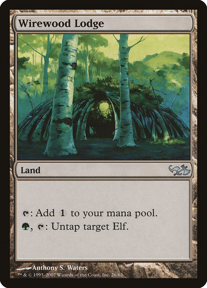 Wirewood Lodge [Duel Decks: Elves vs. Goblins] - Magic: The Gathering - Card Brawlers | Quebec | Canada |