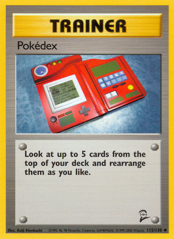 Pokedex (115/130) [Base Set 2] - Pokémon - Card Brawlers | Quebec | Canada |