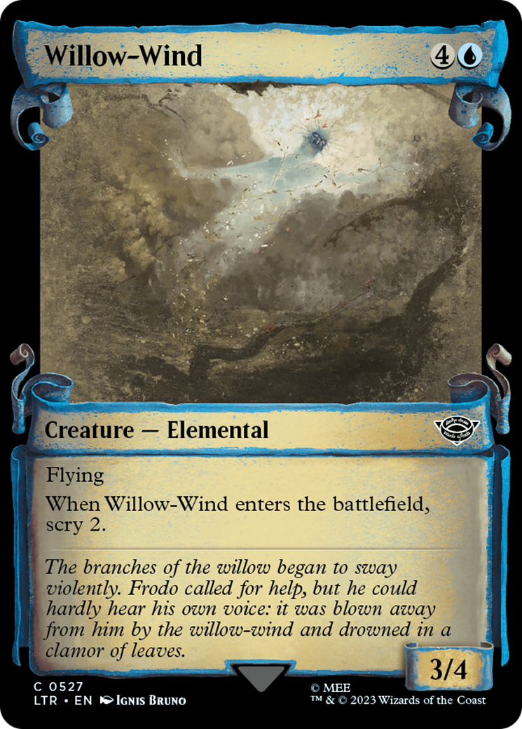Willow-Wind [The Lord of the Rings: Tales of Middle-Earth Showcase Scrolls] - Magic: The Gathering - Card Brawlers | Quebec | Canada |
