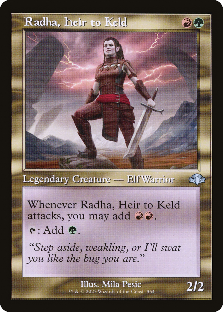 Radha, Heir to Keld (Retro) [Dominaria Remastered] - Magic: The Gathering - Card Brawlers | Quebec | Canada |
