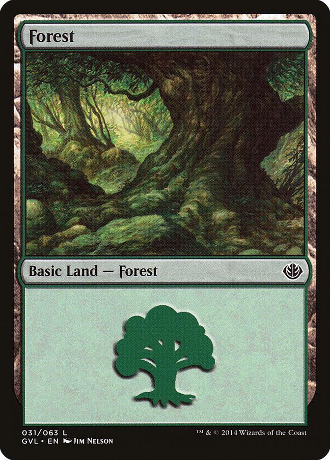 Forest (31) (Garruk vs. Liliana) [Duel Decks Anthology] - Magic: The Gathering - Card Brawlers | Quebec | Canada |