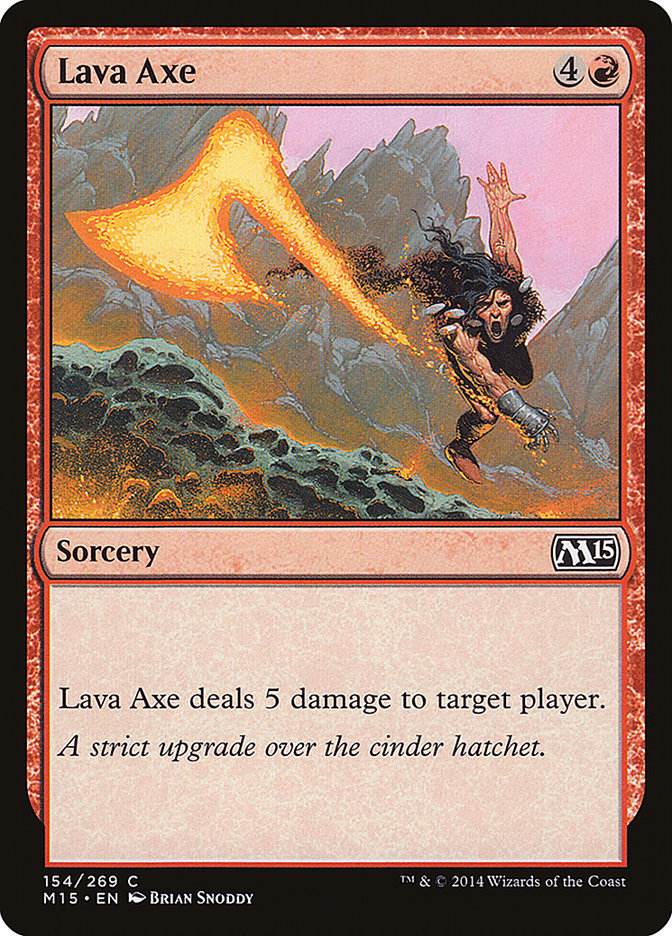 Lava Axe [Magic 2015] - Magic: The Gathering - Card Brawlers | Quebec | Canada |