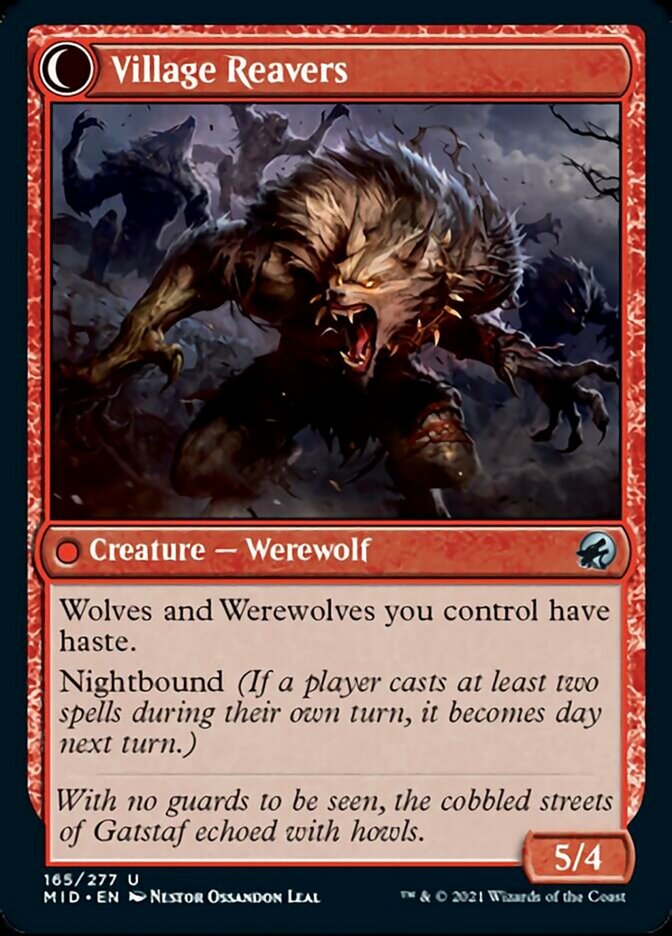 Village Watch // Village Reavers [Innistrad: Midnight Hunt] - Magic: The Gathering - Card Brawlers | Quebec | Canada |