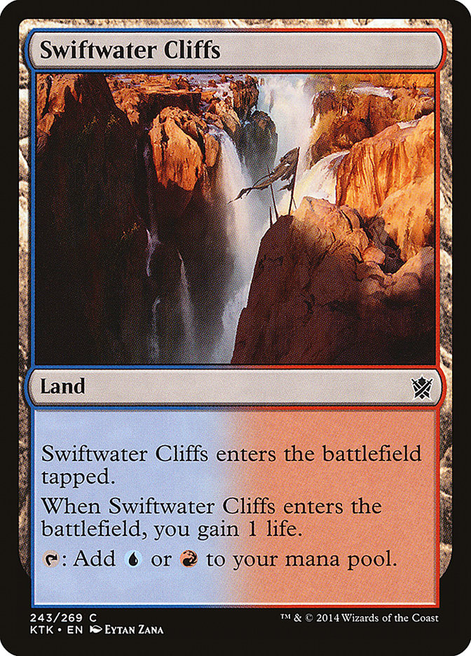 Swiftwater Cliffs [Khans of Tarkir] - Magic: The Gathering - Card Brawlers | Quebec | Canada |