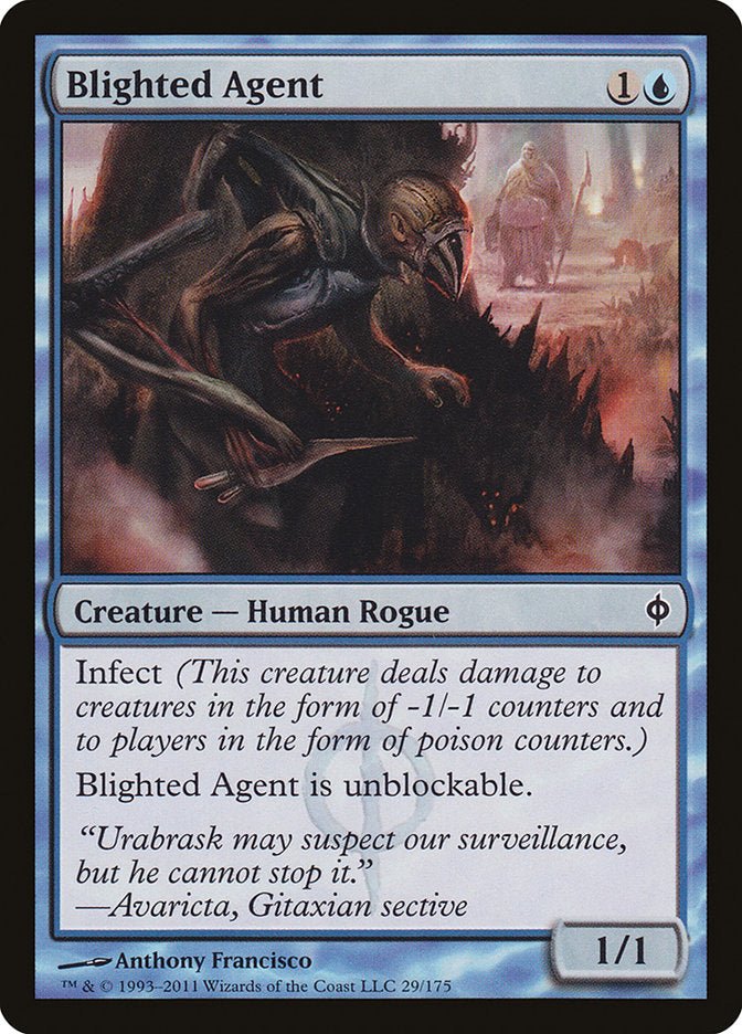 Blighted Agent [New Phyrexia] - Magic: The Gathering - Card Brawlers | Quebec | Canada |