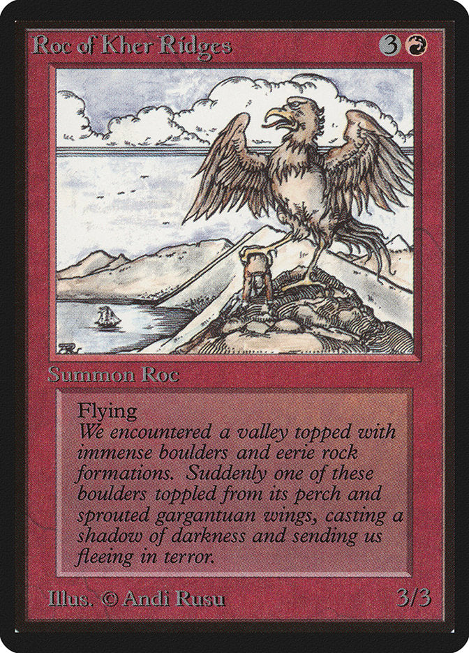 Roc of Kher Ridges [Beta Edition] - Magic: The Gathering - Card Brawlers | Quebec | Canada |