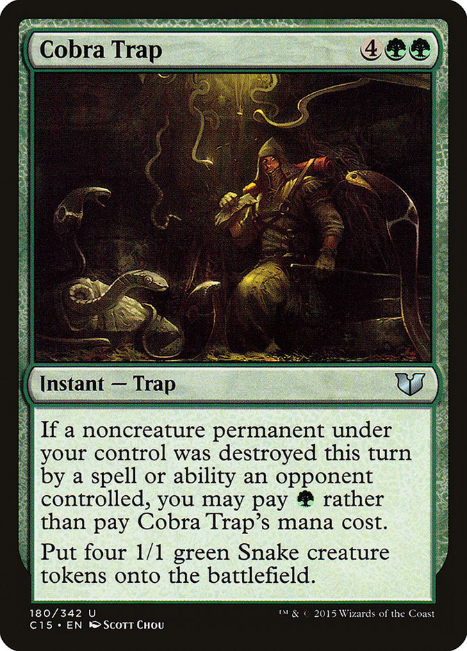 Cobra Trap [Commander 2015] - Magic: The Gathering - Card Brawlers | Quebec | Canada |