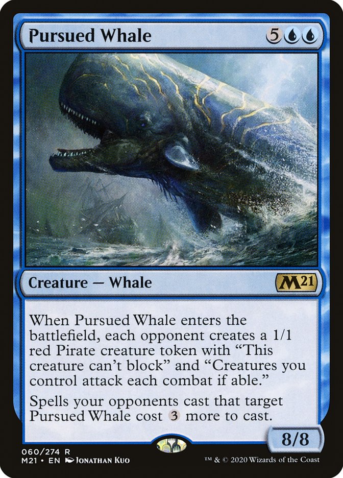 Pursued Whale [Core Set 2021] - Magic: The Gathering - Card Brawlers | Quebec | Canada |