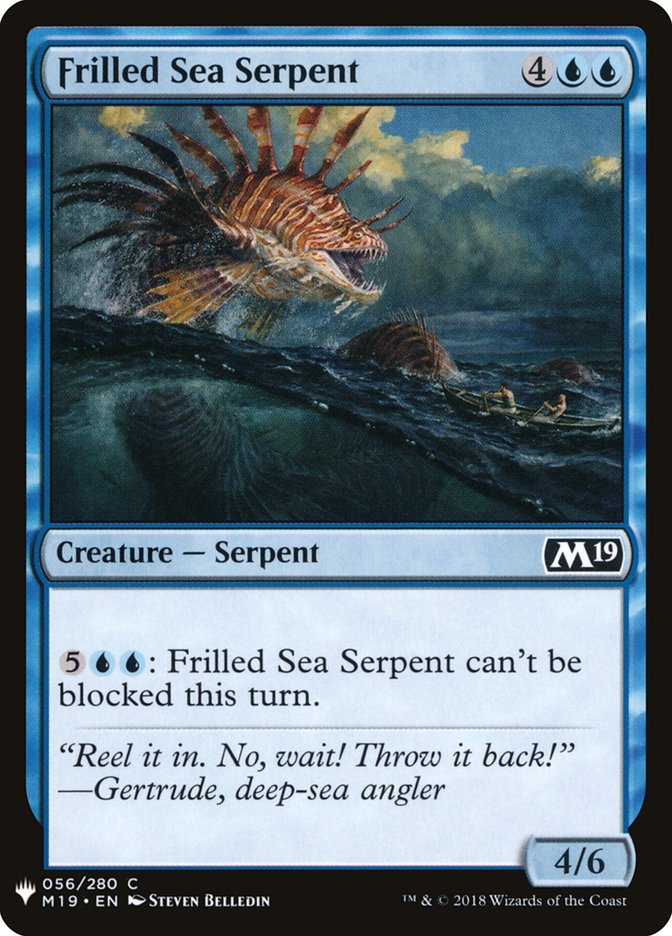 Frilled Sea Serpent [Mystery Booster] - Magic: The Gathering - Card Brawlers | Quebec | Canada |