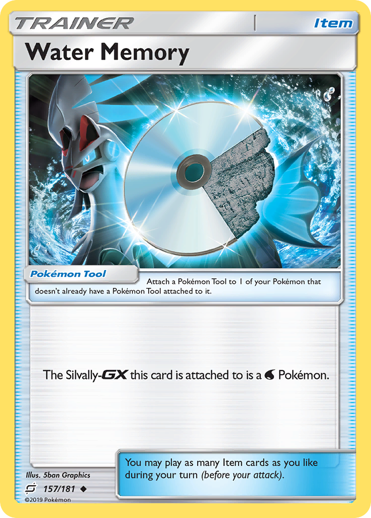 Water Memory (157/181) [Sun & Moon: Team Up] - Pokémon - Card Brawlers | Quebec | Canada |