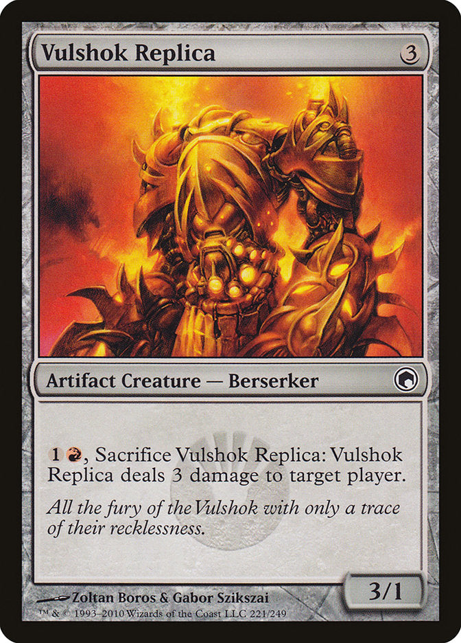 Vulshok Replica [Scars of Mirrodin] - Magic: The Gathering - Card Brawlers | Quebec | Canada |