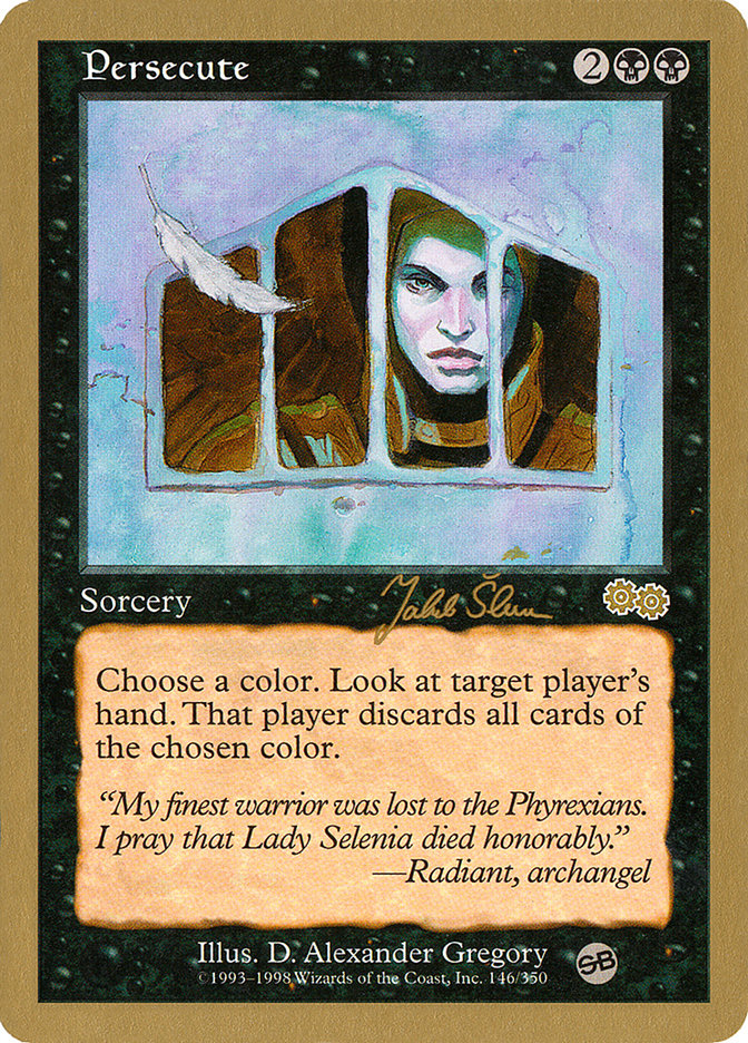 Persecute (Jakub Slemr) (SB) [World Championship Decks 1999] - Magic: The Gathering - Card Brawlers | Quebec | Canada |