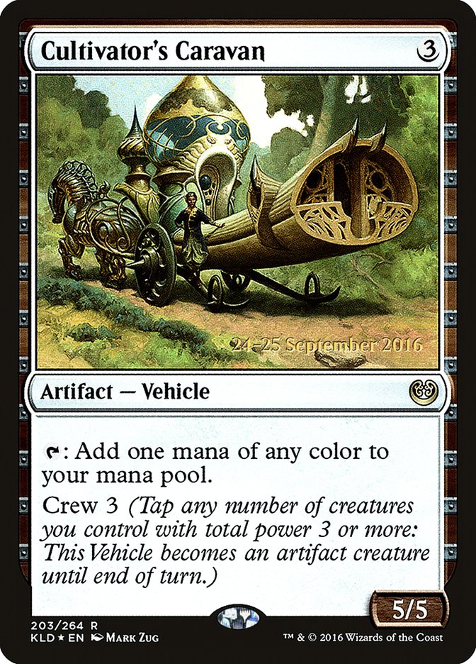 Cultivator's Caravan [Kaladesh Prerelease Promos] - Magic: The Gathering - Card Brawlers | Quebec | Canada |