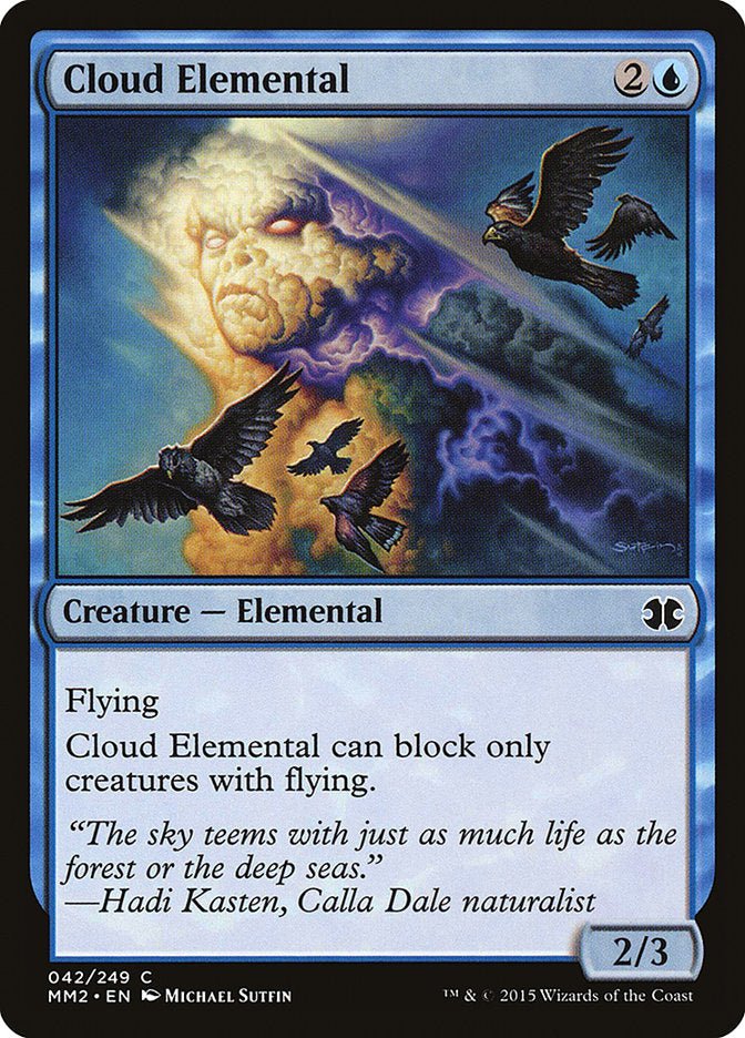 Cloud Elemental [Modern Masters 2015] - Magic: The Gathering - Card Brawlers | Quebec | Canada |