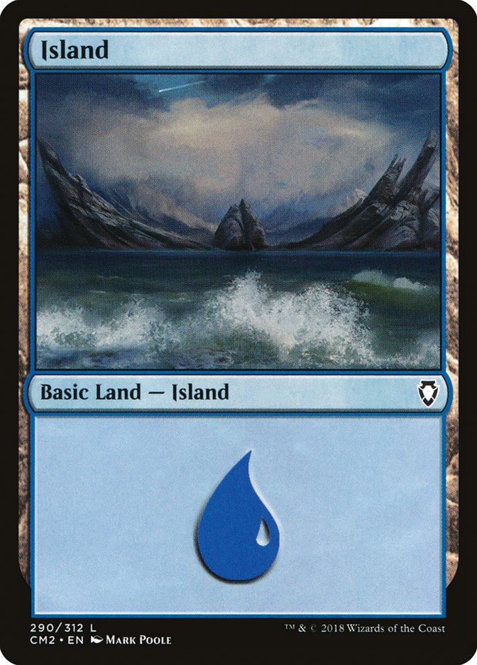 Island (290) [Commander Anthology Volume II] - Magic: The Gathering - Card Brawlers | Quebec | Canada |