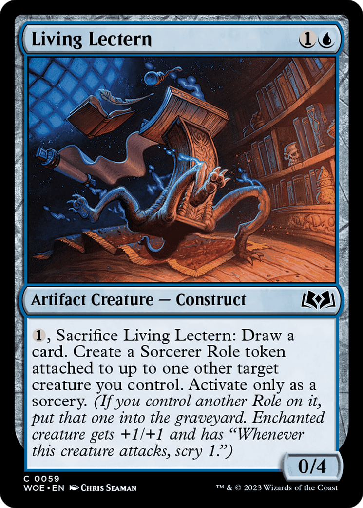 Living Lectern [Wilds of Eldraine] - Magic: The Gathering - Card Brawlers | Quebec | Canada |