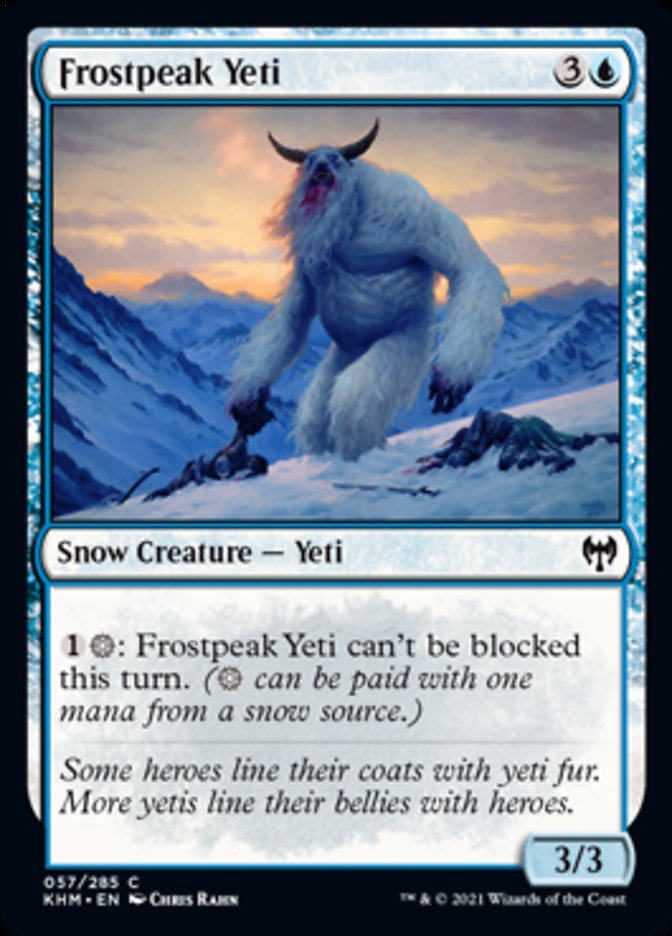 Frostpeak Yeti [Kaldheim] - Magic: The Gathering - Card Brawlers | Quebec | Canada |