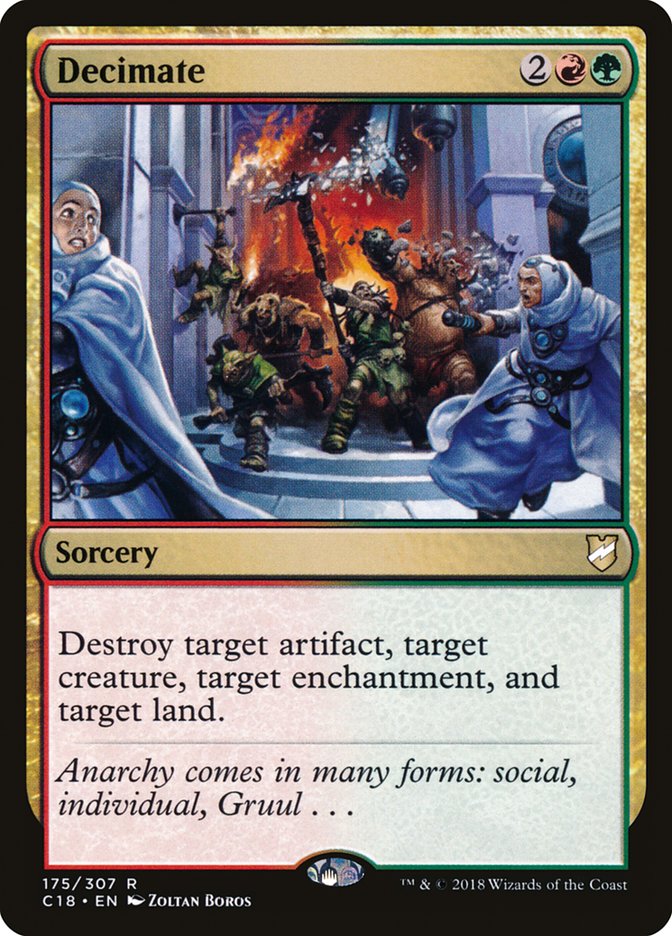 Decimate [Commander 2018] - Magic: The Gathering - Card Brawlers | Quebec | Canada |