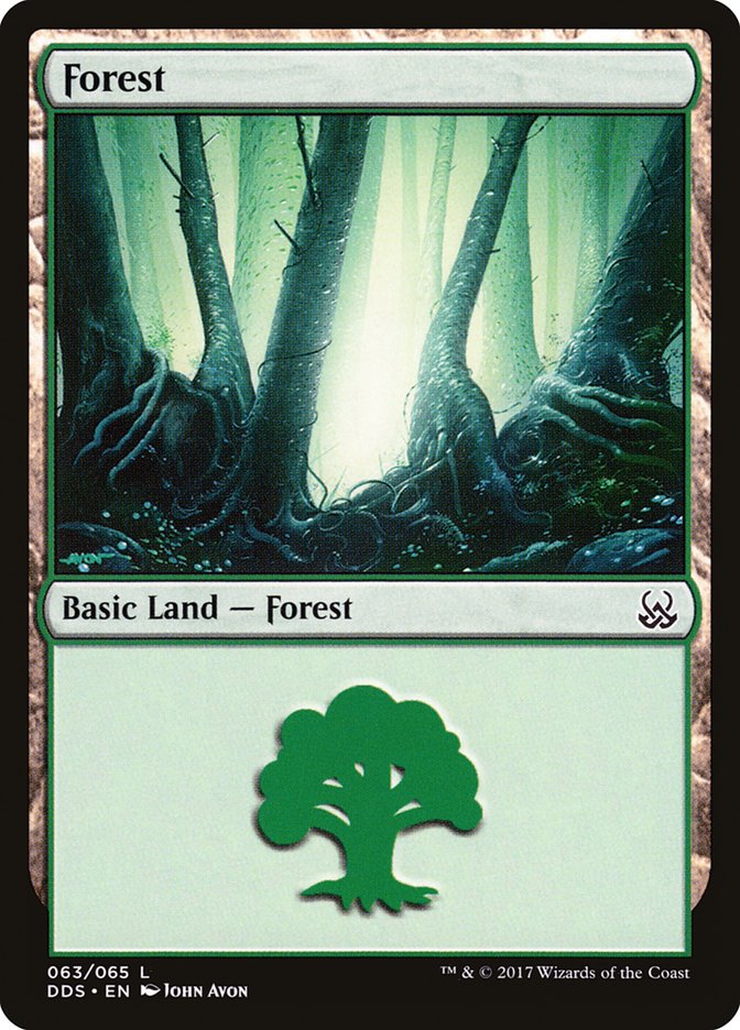 Forest (63) [Duel Decks: Mind vs. Might] - Magic: The Gathering - Card Brawlers | Quebec | Canada |