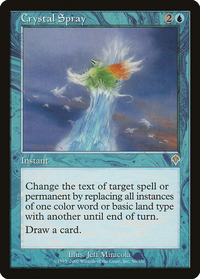 Crystal Spray [Invasion] - Magic: The Gathering - Card Brawlers | Quebec | Canada |