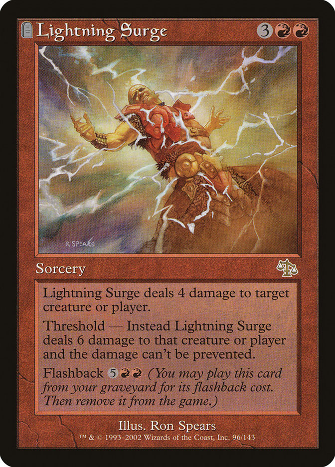 Lightning Surge [Judgment] - Magic: The Gathering - Card Brawlers | Quebec | Canada |