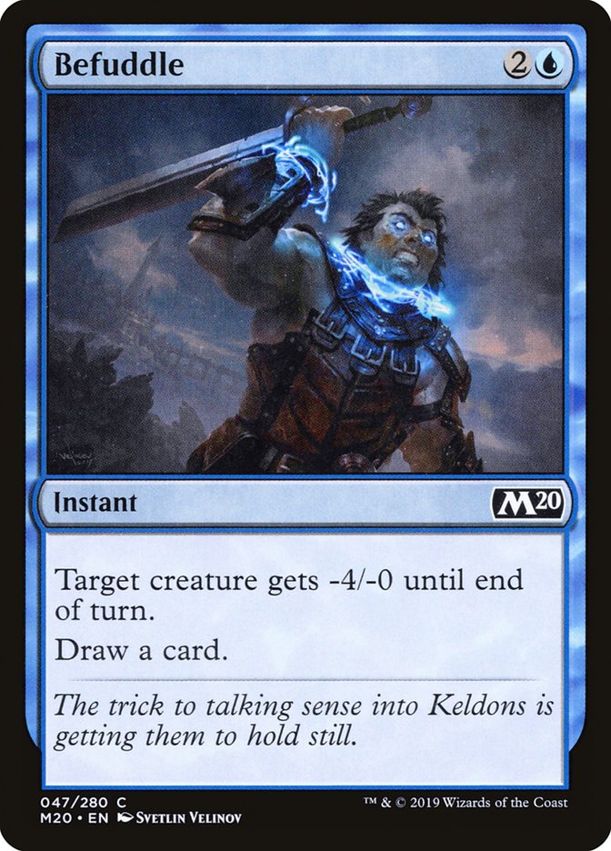 Befuddle [Core Set 2020] - Magic: The Gathering - Card Brawlers | Quebec | Canada |