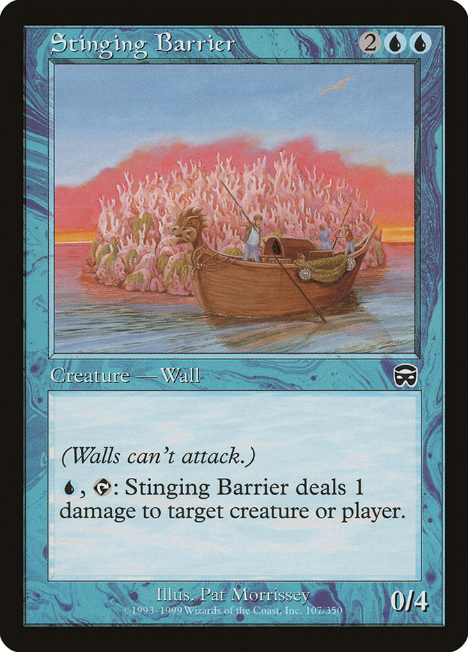 Stinging Barrier [Mercadian Masques] - Magic: The Gathering - Card Brawlers | Quebec | Canada |