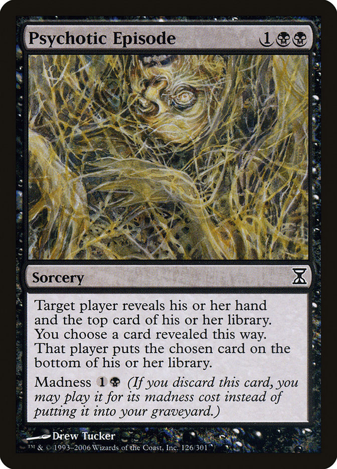 Psychotic Episode [Time Spiral] - Magic: The Gathering - Card Brawlers | Quebec | Canada |
