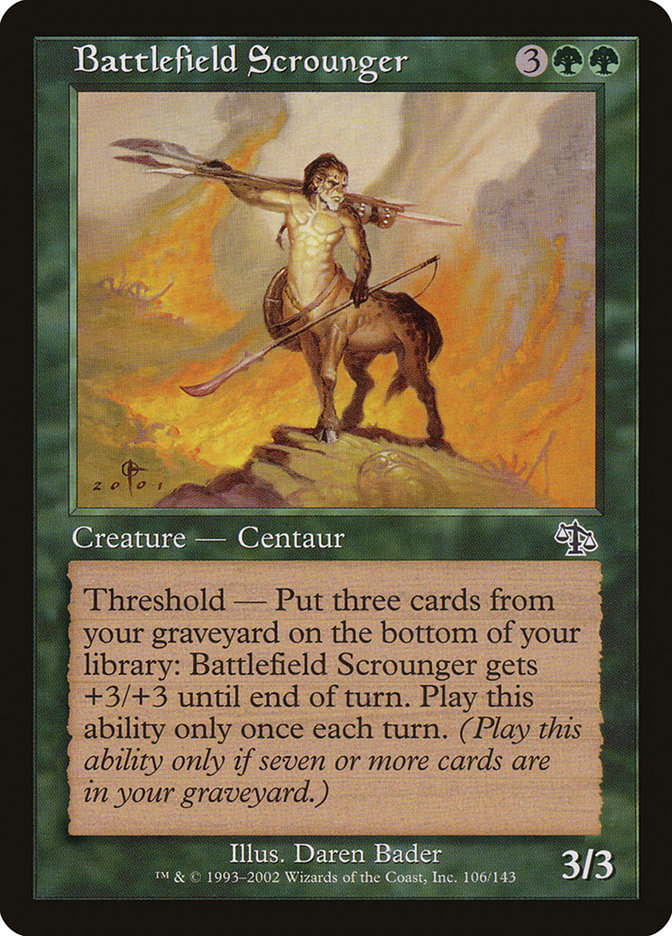 Battlefield Scrounger [Judgment] - Magic: The Gathering - Card Brawlers | Quebec | Canada |