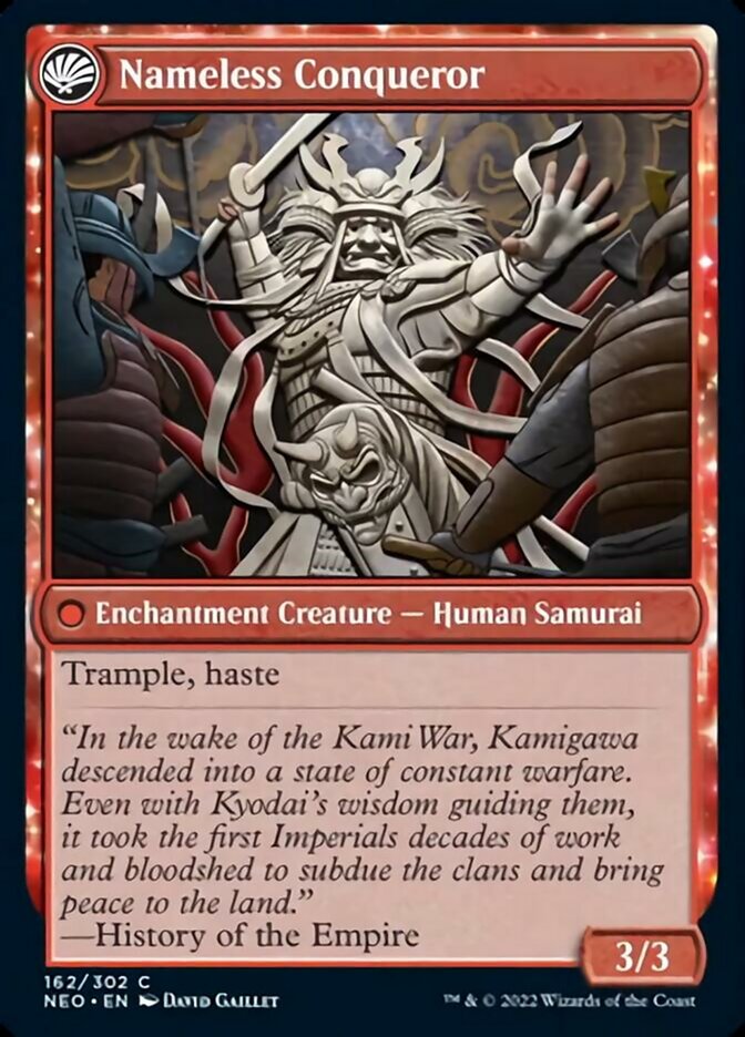 The Shattered States Era // Nameless Conqueror [Kamigawa: Neon Dynasty] - Magic: The Gathering - Card Brawlers | Quebec | Canada |