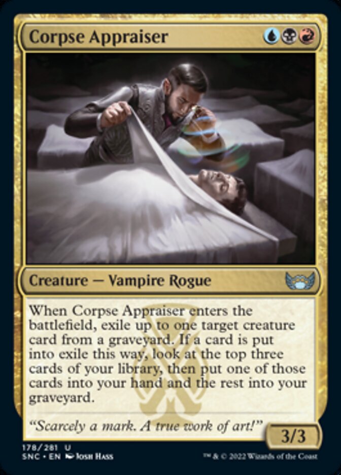 Corpse Appraiser [Streets of New Capenna] - Magic: The Gathering - Card Brawlers | Quebec | Canada |