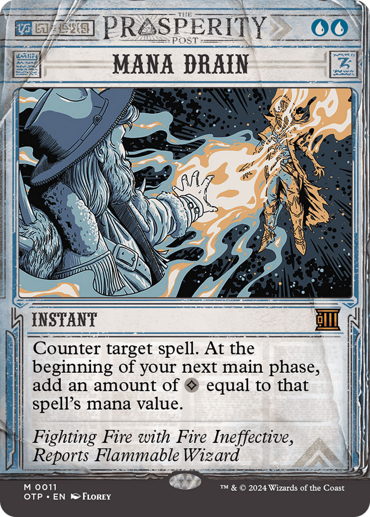 Mana Drain [Outlaws of Thunder Junction: Breaking News] - Magic: The Gathering - Card Brawlers | Quebec | Canada |