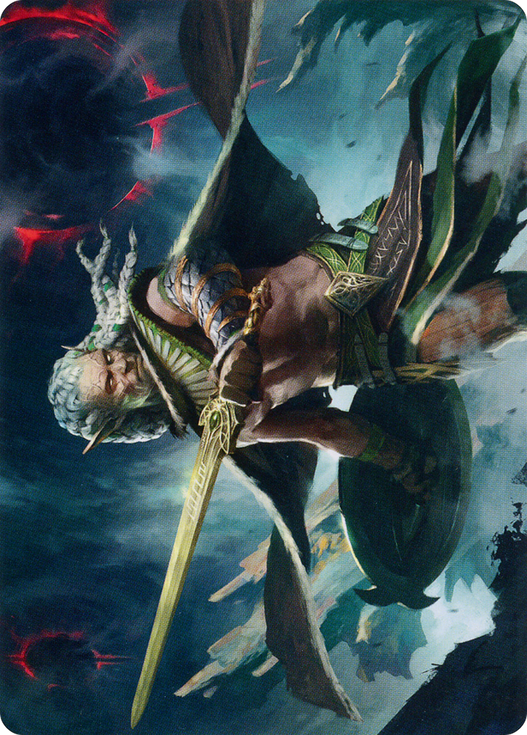 Serpent-Blade Assailant Art Card (40) [March of the Machine Art Series] - Magic: The Gathering - Card Brawlers | Quebec | Canada |